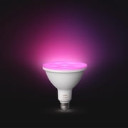 Philips Hue PAR 38 E26 (متوسط) لمبة LED ذات تمكين ذكي تغيير لون 100 واط مكافئ 1 pk