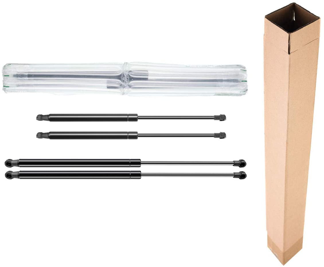 4 Hood+Upper Tailgate Lift Supports Gas Struts for Land Rover LR3 LR4 2005-2012