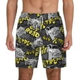 thumbnail image 2 of Goofa White Retro Off-Road Vehicle Printed Men's Swim Trunks Board Shorts Quick Dry Mens Swimming Trunks with Compression Liner,Breathable Fit Hawaii Beach Shorts-Medium, 2 of 9