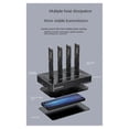 thumbnail image 5 of 4 Bay M2 SSD Box Type C USB3.2 10Gbps M.2 NVME SATA Ngff Dual Protocol Aluminum Alloy SSD Enclosure US Plug, 5 of 5