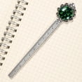 thumbnail image 3 of St. Patrick's Day Book Accessories: Vintage Silver Lace-Edged Bookmark - a Gift for Readers and Book Lovers, 3 of 5