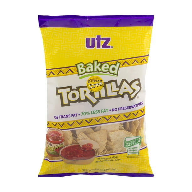 Utz Quality Foods Utz Baked White Corn Tortilla Chips, 12.5 oz
