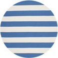 thumbnail image 1 of Safavieh Montauk Blue Contemporary Rug - Round 6', 1 of 1