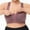 Brown, variant on Lixiuxyad Sports Bra Pack for Women Comfortable Plus Size Wireless Bra Breathable Hollow Back Design Thin Bra Versatile And Stylish Underwear
