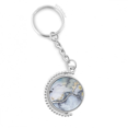 thumbnail image 1 of ink watercolor shading rotatable keyholder disc accessories chain clip, 1 of 3
