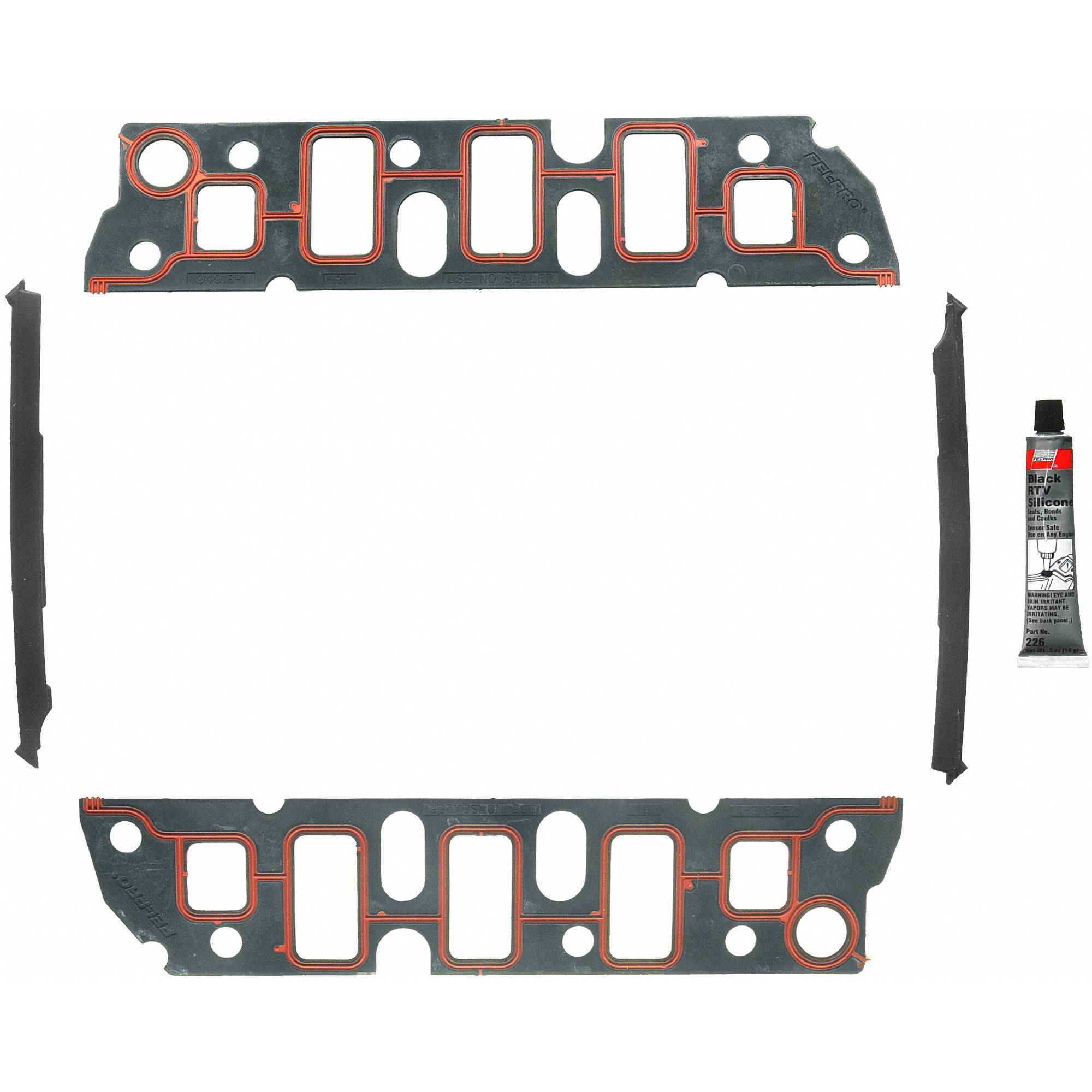 Intake Manifold Gasket Fel-Pro MS 96409-2 Plenum Gasket Set - For Intake Manifold/Plenum Sealing FelPro Seal Technology