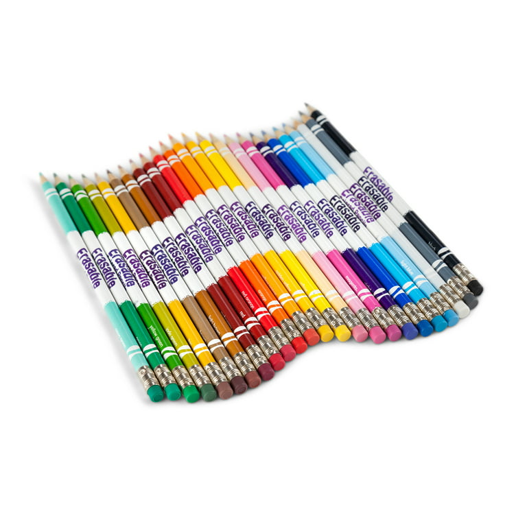 Crayola Erasable Colored Pencils (50ct), Kids Colored Pencils, Bulk School  Supplies for Teachers, Great for Classrooms, 6+ [ Exclusive]