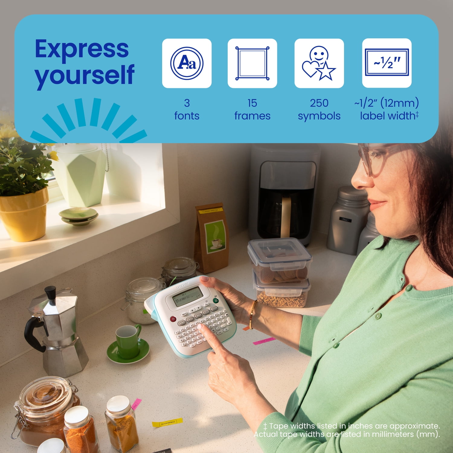 Brother P-touch Personal Desktop Label Maker PT-N20