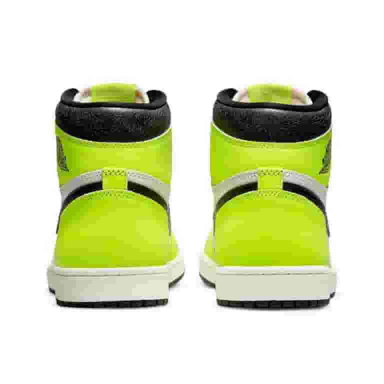 Neon Green Jordan 11 Green And Gold Men's Jordan Retro High OG