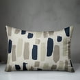 thumbnail image 3 of Creative Products Blue Gray Paint Strokes 14x20 Indoor / Outdoor Pillow, 3 of 3