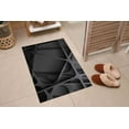 thumbnail image 5 of Large Rugs, Black Rug, Living Room Rugs, Metallic Effect Rug, Anti-Slip Carpet Rugs, Modern Rug, Abstract Rug, Outdoor Rug, Customs Rug, 2.3'x3.3' - 70x110 cm, 5 of 8