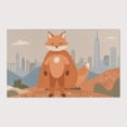 thumbnail image 3 of Fox Rug for Nursery and Kids Rooms - Foxy Hero, 3 of 5
