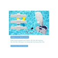 thumbnail image 3 of Pieza de repuesto para limpiador de piscinas Polaris, cojinete de bolas de plástico ABS duradero que evita que la manguera se enrede, juego de fácil instalación que incluye tuerca de manguera D15 y, 3 of 5