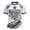 White #57, variant on Game Day Shirt for Men Football Season Print Striped Short Sleeve Crew Neck Sports Fan Graphic Jersey Army Green M