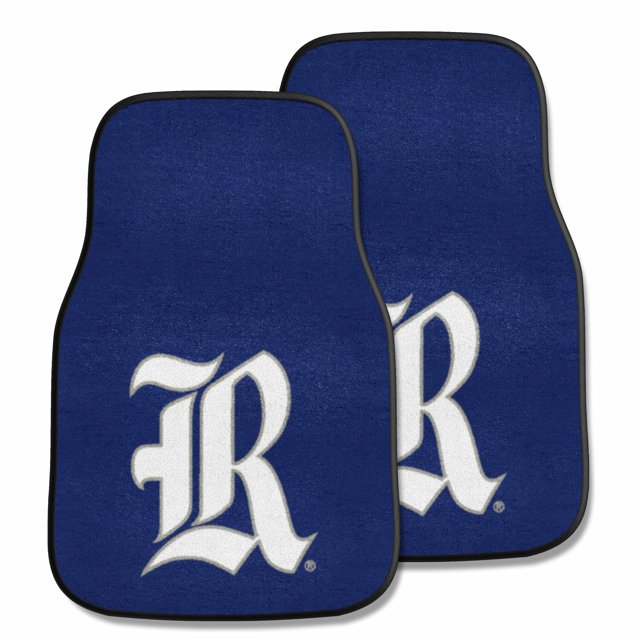 Sports Licensing Solutions, LLC 5303 Rice 2-pc Carpeted Car Mats 17"x27"