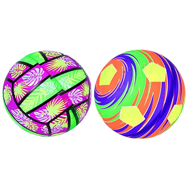 KAKOWELY pelotas de fútbol de plástico para entrenamiento (estilo aleatorio)