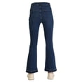 thumbnail image 4 of Flared Denim Trousers Blue, 4 of 5