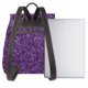 thumbnail image 3 of Fotbe Purple Glitter Mochila Bolso con Estampado para Mujer, Mochila Antirrobo de Nylon Impermeable, Bolsa Ligera de Hombro, 3 of 4
