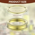 thumbnail image 2 of AEVXKHI 60PCS Metal Mason Jar Canning Lids, Canning Jar Lids with Rings, Good Sealing Canning Lids, with Date Line for Mason Jar Canning Food Spices, 2 of 10