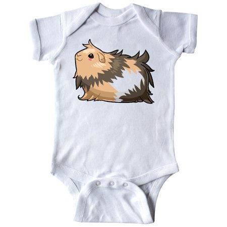

Inktastic Cute Long Haired Guinea Pig Gift Baby Boy or Baby Girl Bodysuit