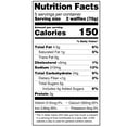 thumbnail image 3 of Great Value Chocolate Chip Waffles, 12.3 oz, 10 Count (Frozen), 3 of 8