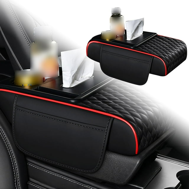 1PC Center Console Armrest Mat Functional Storage Protective Suitable For Camping And Travel