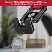 3Pod 2-In-1 Arca Swiss Quick Release Plate for Cameras and Smartphones