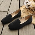 thumbnail image 4 of Miluxas Flats Shoes for Women Slip on Round Toe Comfortable Women's Flats Ballet Flats Shoes Loafers Black 8.5(41), 4 of 9
