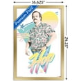 thumbnail image 3 of Netflix Stranger Things: Season 3 - Hop Wall Poster, 14.725" x 22.375", Framed, 3 of 3