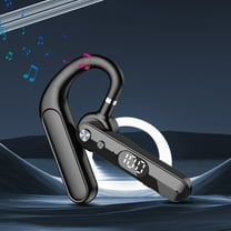 Promo SaleNoise Cancelling Earbuds, 48-hour Battery Life, Ipx6 Waterproof, Bluetooth 6.0, for Study Desk, Call Number Announcement, True Wireless Hook Style Earbuds, Vsgery,1*Single earphone