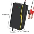 Foqnuq 12V 8A Car and Motorcycle Battery Charger, Intelligent IC Cell