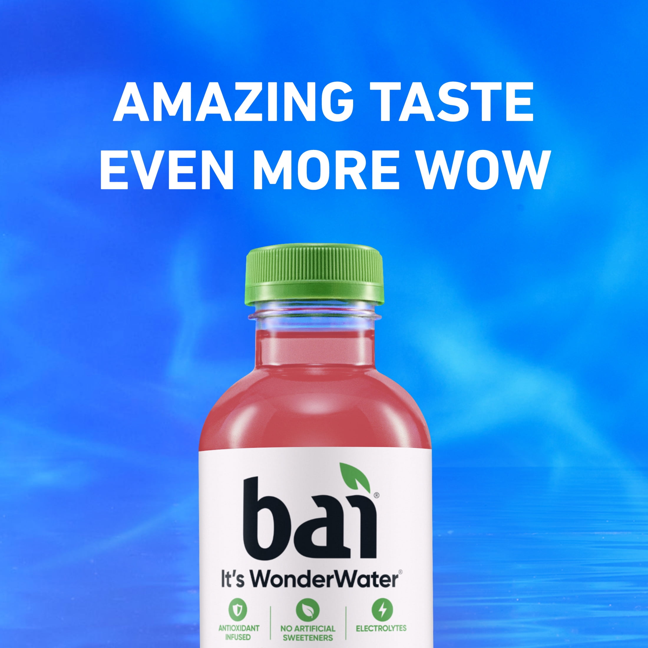 Bai Simbu Strawberry Antioxidant Infused Water Beverage, 14 fl oz, 6 Pack Bottles