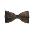 thumbnail image 1 of CORBATA DE LAZO AJUSTABLE DE VELVET PARA HOMBRES INSPIRE CHIC PARA PROM Y BODA TUXEDO TALLA ÚNICA COLOR MARRÓN OSCURO, 1 of 4