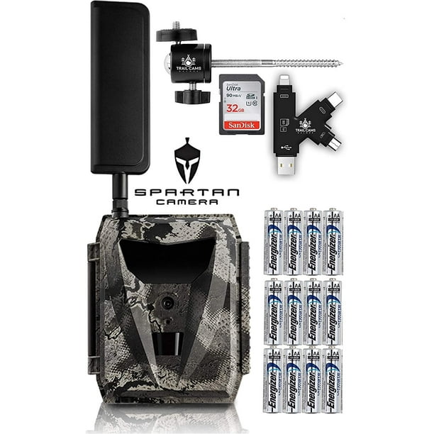 Spartan GoCam Ghost AT&T 4G LTE Cellular Trail Camera with Batteries