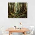 thumbnail image 2 of Nawypu Redwood Forest II Canvas Wall Art Print, Tree Artwork, 2 of 6