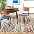 thumbnail image 5 of Safavieh Amsterdam Gladwin Geometric Area Rug, Ivory/Multi, 5'1" x 5'1" Square, 5 of 10