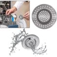 thumbnail image 4 of Tapón de colador para fregadero, 4 piezas de acero inoxidable para cocina, bañera, baño y fregadero., 4 of 5