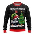 thumbnail image 3 of Suéter navideño feo y divertido de Papá Noel y la señora Papá Noel. Sudadera con diseño divertido de reno y muñeco de nieve. Suéteres unisex. Regalos para hombre, 3 of 5