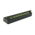 thumbnail image 3 of koolsoo Car Parking Card Number Plate Moving Auto Phone Number Plate Stop Parking Number Black, 3 of 9