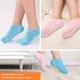thumbnail image 4 of pares de calcetines de gel hidratante, piel de pies suaves reutilizables, 4 of 4