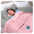 thumbnail image 2 of Weighted Blanket for Adults 30lb (87" x 80") - All-Natural 100% Cotton - Premium Heavy Blanket Nontoxic Glass Beads (Light , 87"x80"), 2 of 8