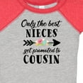thumbnail image 4 of Inktastic Only the Best Nieces Get Promoted to Cousin Boys or Girls Baby Bodysuit, 4 of 5