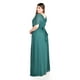 thumbnail image 3 of Vestido de noche multiformas Roman Fashion /Tallas Extras, 2001 (Verde botella) verde oscuro 38, 3 of 8