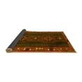 thumbnail image 2 of Ahgly Company Indoor Square Persian Yellow Traditional Area Rugs, 5' Square, 2 of 4