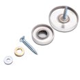 thumbnail image 4 of 40pcs Steel Mirror Screws Decorative Caps Cover Nails Kitchen Ceiling Hardware for Bathroom Kitchen Ceiling Arts Craft rose gold, 4 of 4