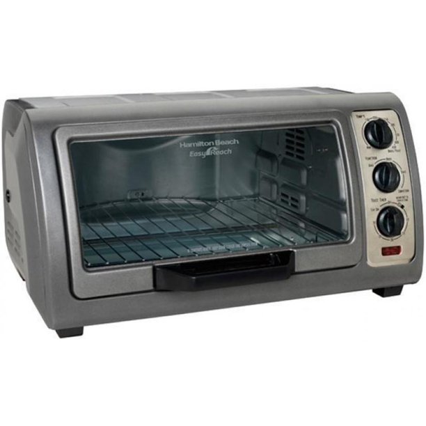 Hamilton Beach 31126D EasyReach 6 Slice Toaster Oven Broiler with