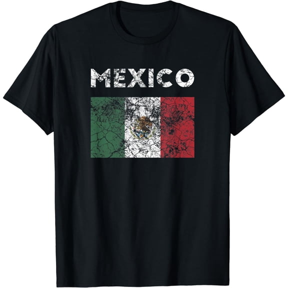 Mexico Jersey Vintage - Futbol Soccer Flag Fan Gift T-Shirt