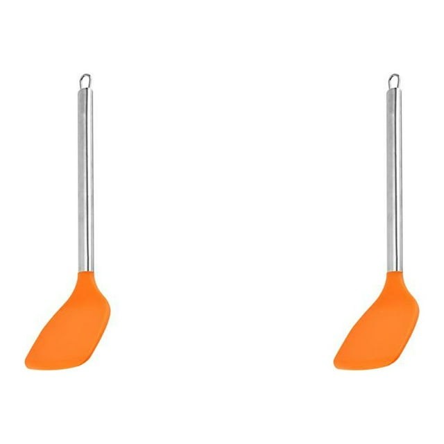 Langgg Ensemble d'Ustensiles de Cuisine en Silicone Pelle Résistante à la Chaleur 2 2Ensemble