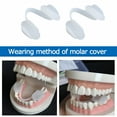 thumbnail image 3 of XIRQI 2Pcs Dental Mouth Guard Soft Teeth Splint Protector Universal Anti-wear Silicone Tooth Pad for Grinding Clenching Teeth at Night, 3 of 7