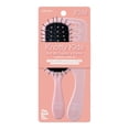 thumbnail image 1 of Set de cepillo y peine Conair Knot Dr tamaño regular rosa 2 pzas, 1 of 4
